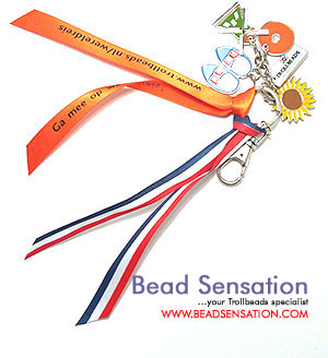 Trollbeads World Tour Netherlands keyring