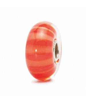 Trollbeads Peach Stripe