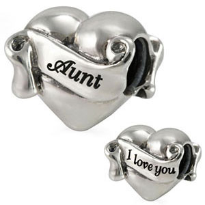 Ohm Beads I Love You Aunt