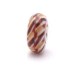 Trollbeads Retired Clear Brown Braid II