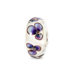 Trollbeads Ivory Violets